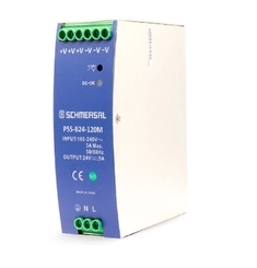 Fonte Chaveada Entrada Bivolt Saída 24VCC 5A PSS-B24-120M 164315 - Ace Schmersal