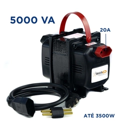 Auto Transformador 5000VA 2P+T 20A 110/220V Tecno - Fiolux