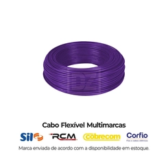 Cabo Flexível 1,50mm 750V Roxo - Carretel