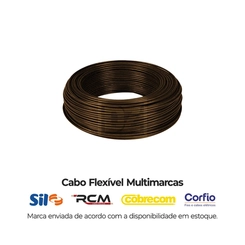 Cabo Flexível 1,50mm 750V Marrom - Carretel
