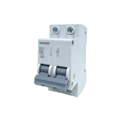 Disjuntor DIN Bifásico Curva-C 50A 5SJ1250-7MB - Siemens