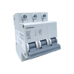 Disjuntor DIN Trifásico Curva-C 40A 5SJ1340-7MB - Siemens