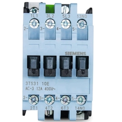 Contator 12A 24VCC 1NA 3TS3110-0BB4 - Siemens