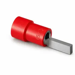 Terminal Pino 10mm Vermelho Comprimento 15mm 1154 - Intelli