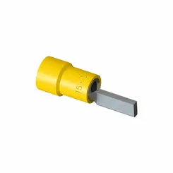 Terminal Pino 25mm Amarelo Comprimento 15mm 1152 - Intelli
