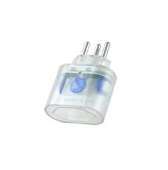 Plugue Protetor Pocket 2P+T 10A Transparente 10199 - Clamper