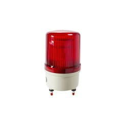 Sinalizador de Emergência Rotativo LED com Buzzer Vermelho 220V TWLB-10L2R - Metaltex