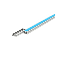 Canaleta com Divisor 20x10x2000mm com Adesivo 361/2-EF - Enerbras