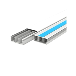 Canaleta com Divisor 50x20x2000mm com Adesivo 363/2-EF - Enerbras