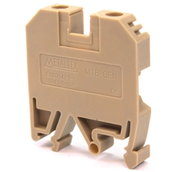 Conector SAK Parafuso 6,0 mm Bege MTB6EN - Metaltex