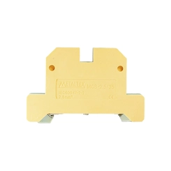 Conector SAK Parafuso Terra 2,5 mm Verde/Amarelo MGB2,5/35 - Metaltex