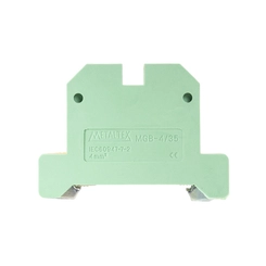 Conector SAK Parafuso Terra 4,0 mm Verde/Amarelo MGB4/35 - Metaltex