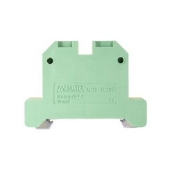 Conector SAK Parafuso Terra 10,0 mm Verde/Amarelo MGB10/35 - Metaltex