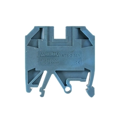 Conector SAK Parafuso 2,5 mm Neutro Azul MTB2,5EN-AZ - Metaltex
