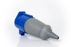 Acoplamento Industrial 3P+T 32A 220V 9h Azul IP44 05167.4259.44 - Soprano