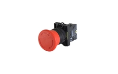 Botão de Emergência Cogumelo 1NF 22mm 05141.0607.40 - Soprano