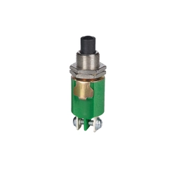 Chave Pushbutton 1A Verde CS-390 PA000207 - Margirius