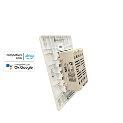 Interruptor Inteligente Touch Smart Link Ebony 1 Tecla 22094 - Margirius