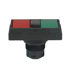 Botão Duplo DP2/01 sem Sinalização Verde/Vermelho 22mm 13033901 - Ace Schmersal