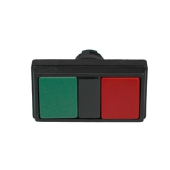 Botão Duplo DP2/01 sem Sinalização Verde/Vermelho 22mm 13033901 - Ace Schmersal