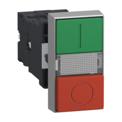 Botão Duplo Completo 24VCA/VCC XA2EW7L3741B5 - Schneider Electric