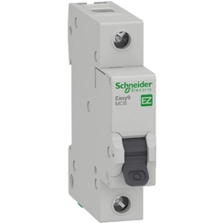 Disjuntor DIN Monofásico Curva C 16A EZ9F33116 - Schneider Electric