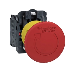 Botão de Emergência Soco Girar/Destravar XB5AS8442 - Schneider Electric