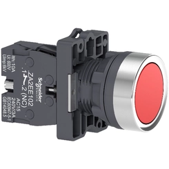 Botão XA2 Impulso 1NF Vermelho XA2EA42 - Schneider Electric