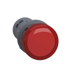 Sinaleiro LED XA2 Redondo 22mm 24V Vermelho XA2EVB4LC - Schneider Electric