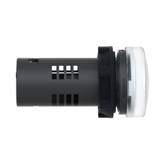 Sinaleiro LED XA2 Redondo 22mm 220V Branco XA2EVMD1LC - Schneider Electric