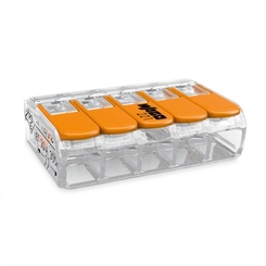 Conector de Emenda 5 Polos 0,08-4,0mm 221-415 - Wago