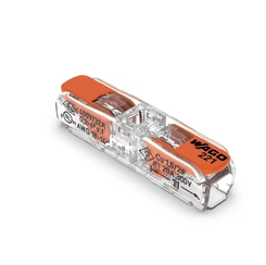 Conector de Emenda 2 Polos Reto 0,2-4,0mm 221-2411 - Wago