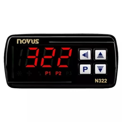 Controlador de Temperatura 2 Estágios N322 220V PT100 8032201022 - Novus