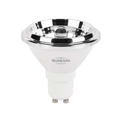 Lâmpada LED AR70 4,8W 3000K 330lm GU10 Bivolt 2481013 - Blumenau