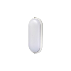 Luminária LED Tartaruga PVC Lente Policarbonato 18W 6500K IP65 Branca 20186004 - Blumenau
