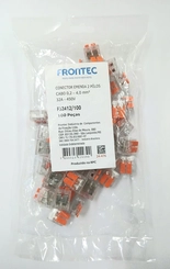 Conector de Emenda 2 Polos 0,02-4,0mm 32A F32412/100 - Frontec
