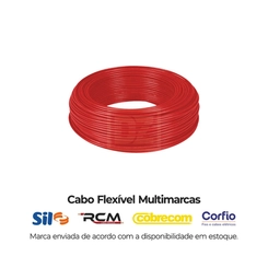 Cabo Flexível 0,50mm 750V Vermelho - Carretel