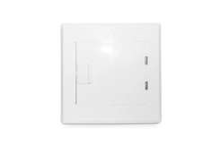 Quadro Distribuição Branco Embutir Barramento Trifásico 80A 15 Din - Moratori