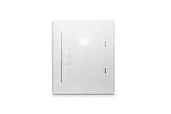 Quadro Distribuição Branco Embutir Barramento Trifásico 80A 21 Din - Moratori