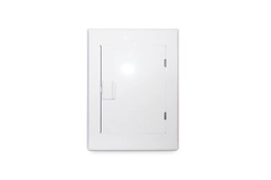 Quadro Distribuição Branco Embutir Barramento Trifásico 80A 27 Din - Moratori