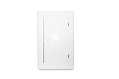 Quadro Distribuição Branco Embutir Barramento Trifásico 80A 39 Din - Moratori