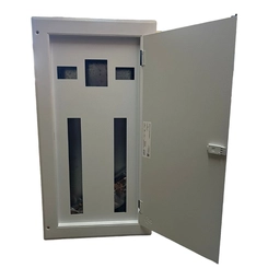 Quadro Distribuição Branco Embutir Barramento Trifásico 150A 44 Din QDET BR 44 - Opção