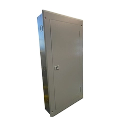 Quadro Distribuição Branco Embutir Barramento Trifásico 150A 44 Din QDET BR 44 - Opção