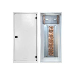 Quadro Distribuição Branco Sobrepor Barramento Trifásico 225A 70 Din QDST BR 70 - Opção