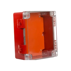 Quadro Plástico Externo Vermelho Transparente 200x140x90 IP65 - Schuhmacher