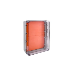 Quadro Plástico Interno Cinza Transparente 500x400x200 IP68 888270 - Rohdina