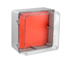 Quadro Plástico Int Cinza/Transp 300x300x200 IP68 888262 - Rohdina