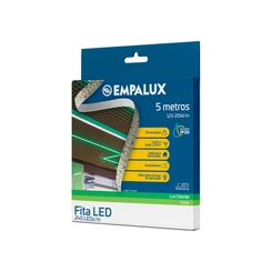 Fita LED 12V 12W/m 3000K Rolo 5m Verde LS00028 - Empalux