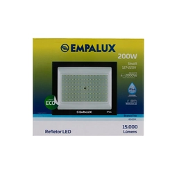 Projetor LED 200W 6500K Bivolt IP66 15000 Lúmens - Empalux