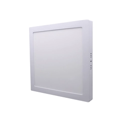 Painel LED Sobrepor Quadrado Branco 24W 6000K Bivolt LD32456 - Empalux